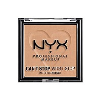 NYX PROFESSIONAL MAKEUP cant Stop Wont Stop Mattifying Pressed Powder - Tan