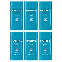 Harrys Deodorant Antiperspirant Odor Sweat Control Antiperspirant For Men Stone 6 Count