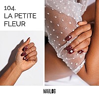 Nailog Semi Cured Gel Nail Strips 20 Extra Long Stickerswraps Buy 2 Get 1 Uv Lamp La Petite Fleur