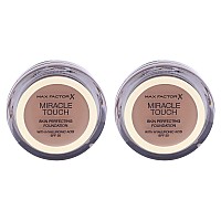 Max Factor Miracle Touch Foundation SPF 30 - Caramel, 0.5 oz