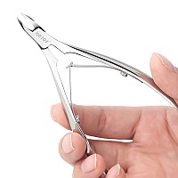 Bezox Professional Cuticle Cutter 4Mm Jaw Highdensity Stainless Steel Cuticle Clipper Manicure Cuticle Remover Tool For Women