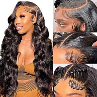 250 Density 13X4 Body Wave Lace Front Wigs Human Hair 24 Inch Body Wave Human Hair Wig Glueless Human Hair Wigs For Black Women