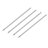 100PCS 20G Body Ear Navel Nose Lip Nipple Piercing Needles,Stainless Steel Disposable Body Piercing Hollow Needles Tool