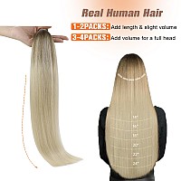 Sunny I Tip Hair Extensions Human Hair Balayage I Tip Hair Extensions 24Inch Itips Hair Extensions Real Human Hair Light Blonde