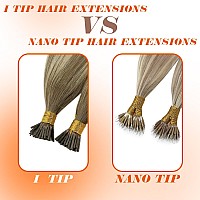 Sunny I Tip Hair Extensions Human Hair Balayage I Tip Hair Extensions 24Inch Itips Hair Extensions Real Human Hair Light Blonde