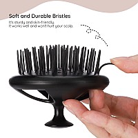 Segbeauty Scalp Massage Brushes 4 Pcs Shampoo Brush Floriated Shower Comb Long Short Teeth Set Head Massage Brush For Hair Gro