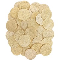 36 Pcsset Natural Exfoliating Face Pad Loofah Sponge Facial Brush Makeup Remover Shower Scrubber Remove Dead Skin Body