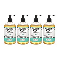 Zum Indigo Wild Hand Soap Natural Liquid Hand Soap Perfect Bathroom Kitchen Hand Soap Sea Salt Scent 12 Oz 4 Pack