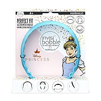 invisibobble HairHalo The Adjustable Headband - Disney Princess Cinderella - Hairbands Made for Everyone - Individually Adapted to the Shape of the Head and Worn All Day with No Pain or Uncomfortable Pressure