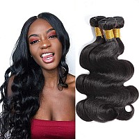 Selina Hair12A 8 8 8 Inch Body Wave Bundles Human Hair Bundles 3 Bundles 300G Full Head Set Remy Hair Unprocessed Human Hair Wea