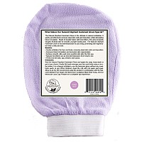 Natural Elephant Exfoliating Hammam Glove Face And Body Exfoliator Mitt Lovely Lilac