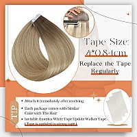 Full Shine Balayage Tape In Hair Extensions Human Hair 62760 Human Hair Tape In Extensions Black Seamless Tape In Human Hair