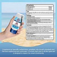 Coral Isles Sunscreen Spf 50 Hawaii Compliant As Reef Safe Octinoxate Oxybenzone Free Broad Spectrum Uvauvb Protection