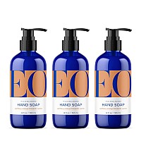 Eo Liquid Hand Soap 12 Ounce Pack Of 3 Orange Blossom And Vanilla Organic Plantbased Gentle Cleanser With Pure Essential O