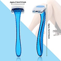 Honoson 12 Pieces T Type Bikini Razor Disposable Women Small Durable Travel Accessories Women Razors Shaver Pubic Hair Removal B