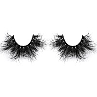 Mink Eyelashes Fluffy Dramatic False Eyelashes Thick Long Mink Lashes Wispy Strip Curly Fake Eyelashes by Calphdiar