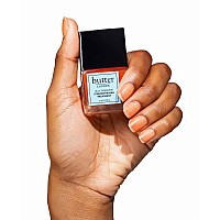 butter LONDON Nail Strengthener, 0.4 Fl Oz, Orange Marm