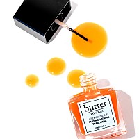 butter LONDON Nail Strengthener, 0.4 Fl Oz, Orange Marm