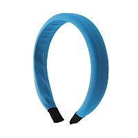 Motique Accessories Blue Padded Headband For Women