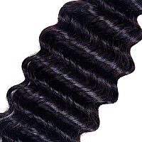 Odir Brazilian Deep Wave Human Hair 1 Bundle Unprocessed 9A Brazilian Deep Wave Virgin Human Hair Weave Bundles Deep Curly Hair