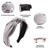 Ondder Headbands For Women 10 Pack Fashion Knotted Headband Top Knot Headbands For Womens Hair Turban Leopard Print Cheetah Hea