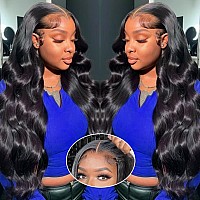 5X5 Hd Lace Closure Wigs Human Hair Body Wave Wear And Go Glueless Wigs 180 Density Human Hair 3 Seconds To Wear Lace Closue Wi