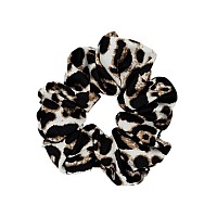 Sufermoe 6 Pcs Satin Silk Hair Scrunchies For Women And Girls 45 Inch Leopard Color