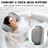 Full Body Bath Pillow For Bathtub Nonslip Bath Pillows For Tub Spa Bathtub Pillow Cushion For Headrest Neck Shoulder And Back