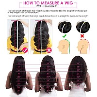 Water Wave 4X4 Lace Closure Wigs Human Hair Pre Plucked 180 Density Brazilian Wet And Wavy Lace Front Wigs Human Hair Curly Hu