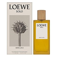 LOEWE Solo Mercurio for Men 3.4 oz Eau de Parfum Spray