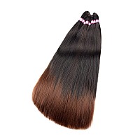 Pre Stretched Braiding Hair 8 Packs 36 Inch Natural Black To Brown Color Long Prestretched Hair For Braiding Twist Braids Itch