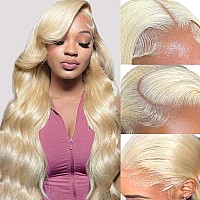 Annelbel 250 Density Hd Blonde Wig Human Hair Glueless Wigs Human Hair Pre Plucked With Baby Hair 613 Honey Blonde Body Wave La