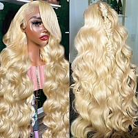 Annelbel 250 Density Hd Blonde Wig Human Hair Glueless Wigs Human Hair Pre Plucked With Baby Hair 613 Honey Blonde Body Wave La