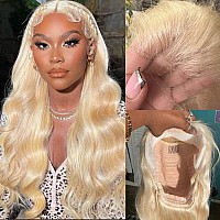 Annelbel 250 Density Hd Blonde Wig Human Hair Glueless Wigs Human Hair Pre Plucked With Baby Hair 613 Honey Blonde Body Wave La