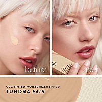 Honest Beauty Ccc Clean Corrective With Vitamin C Tinted Moisturizer Mineral Spf 30 Vegan Cruelty Free Tundra Fair 1 Fl