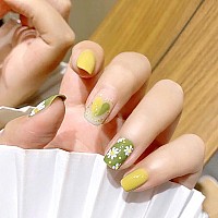 500Pcs Medium Square Nail Tips Full Cover Acrylic False Nails With Case For Diy Nail Art 10 Sizes Natural