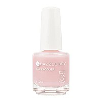 Dazzle Dry Nail Lacquer - Peacefully Me, a sheer pale pink with warm undertones (05 fl oz)