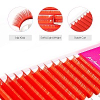 Tdance Colorful Lashes Extension Cc Curl 007Mm Thickness Semi Permanent Individual Eyelash Extensions Silk Volume Lashes Profes