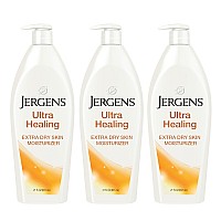 Jergens Ultra Healing Dry Skin Lotion Hand And Body Moisturizer For Quick Absorption Into Extra Dry Skin With Hydralucence Blen