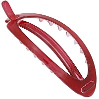 Camila Paris Cp3119 French Hair Barrette Clip Flexible Ponytail Holder No Metal Parts Strong Hold Grip Hair Clips For Women N