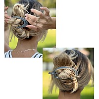 Camila Paris Cp3115 French Hair Barrette Clip Flexible Ponytail Holder No Metal Parts Strong Hold Grip Hair Clips For Women N