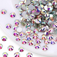 Novani Rhinestones 1440Pcs Ss20 Glass Rhinestones Crystal Flatback Gemstones For Crafts Nails Makeup Bags And Shoes Decorations