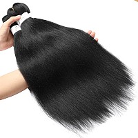 Pre Stretched Braiding Hair 36 Inch 8 Packs Long Braiding Hair Yaki Texture Hair Extensions Hot Water Setting Professional Synth