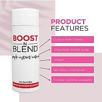 Boost N Blend Scalp Concealer Hair Volumizer Powder For Thinning Hair And Visible Scalp 25G088Oz The Only Cotton Fibers