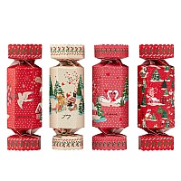 Cath Kidston Beauty Shine Bright Christmas Luxury Beauty Crackers Gift Set With 4 X Body Washes