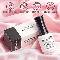 Rarjsm Translucent Sheer Pink Gel Nail Polish Led Uv Gel Soak Off Clear Pink French Manicure Nude Pink Jelly Nail Gel Polish Var