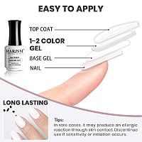 Rarjsm Pure White Gel Nail Polish 15Ml Soak Off Uv Led Nail Gel Polish Nail Art French Manicure Solid White Salon Diy At Home Cu