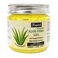 Raslok Aloe Vera Gel Pure Natural Organic Aloe Gel For Moisturizing Face Skin Hair Care Papaya 776 Oz