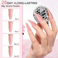 28Gbox Acrylic Powder Professional White Clear Red Nude Acrylic Nail French Manicure Powder For Nail Extension Acrylic Nail Sys