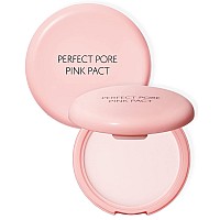 Thesaem Saemmul Perfect Pore Pink Pact Makeup Finishing Pressed Powder For Sebum Control And Pore Minimization Soothes Sensit